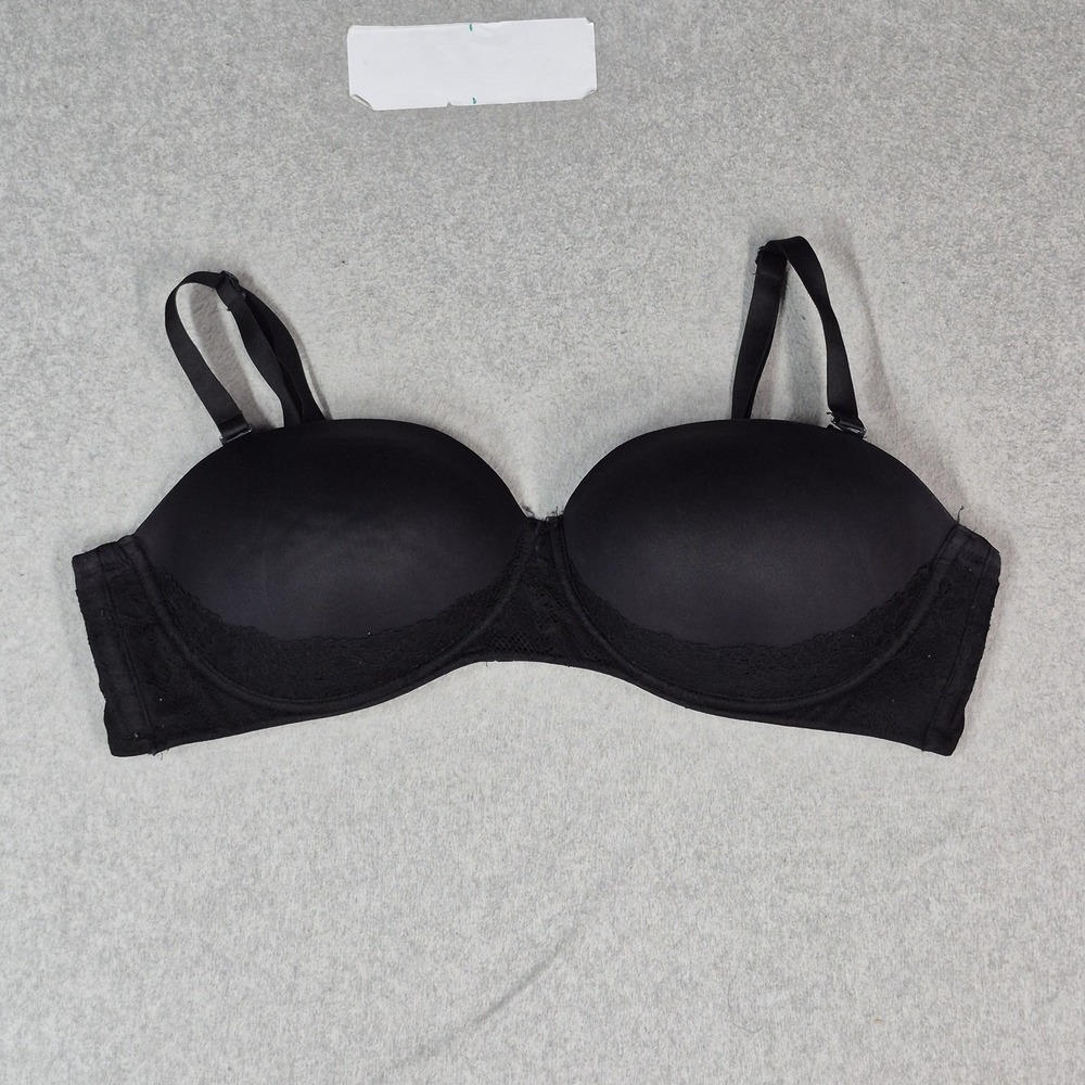 Torrid Women Bra 48D Black Push Up Multiway Underwired Lace